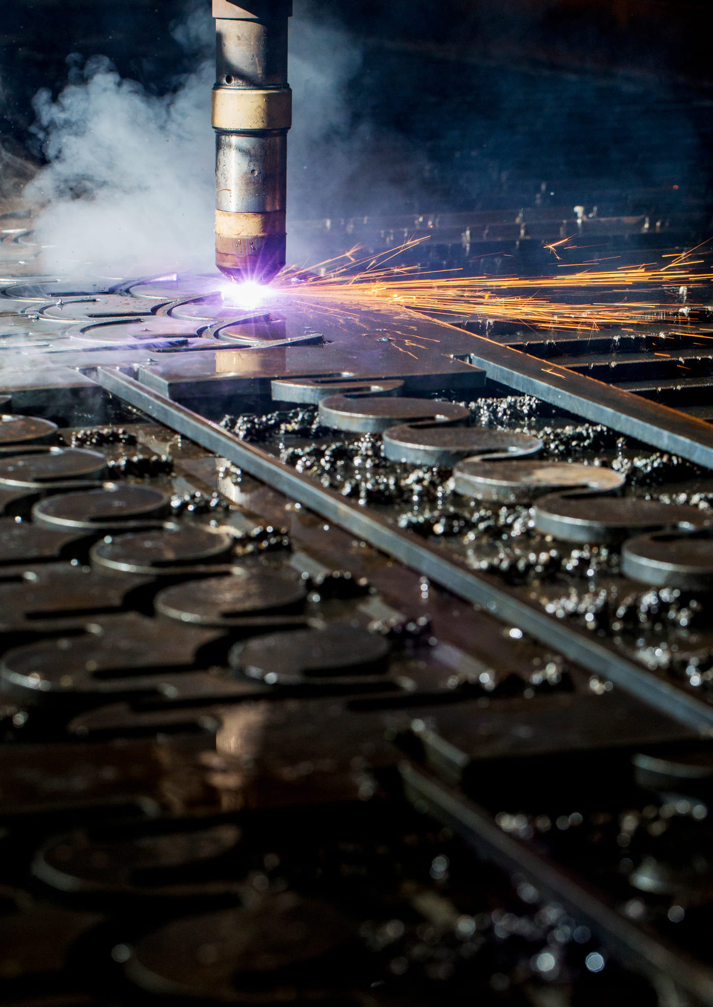 Industrijsko rezanje plazmom čeličnog lima – precizan CNC izrez Marana Split