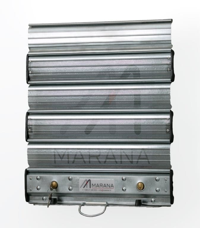 Perforirana rolo vrata od pocinčanog čelika – vidljiv izlog i sigurnost | Marana